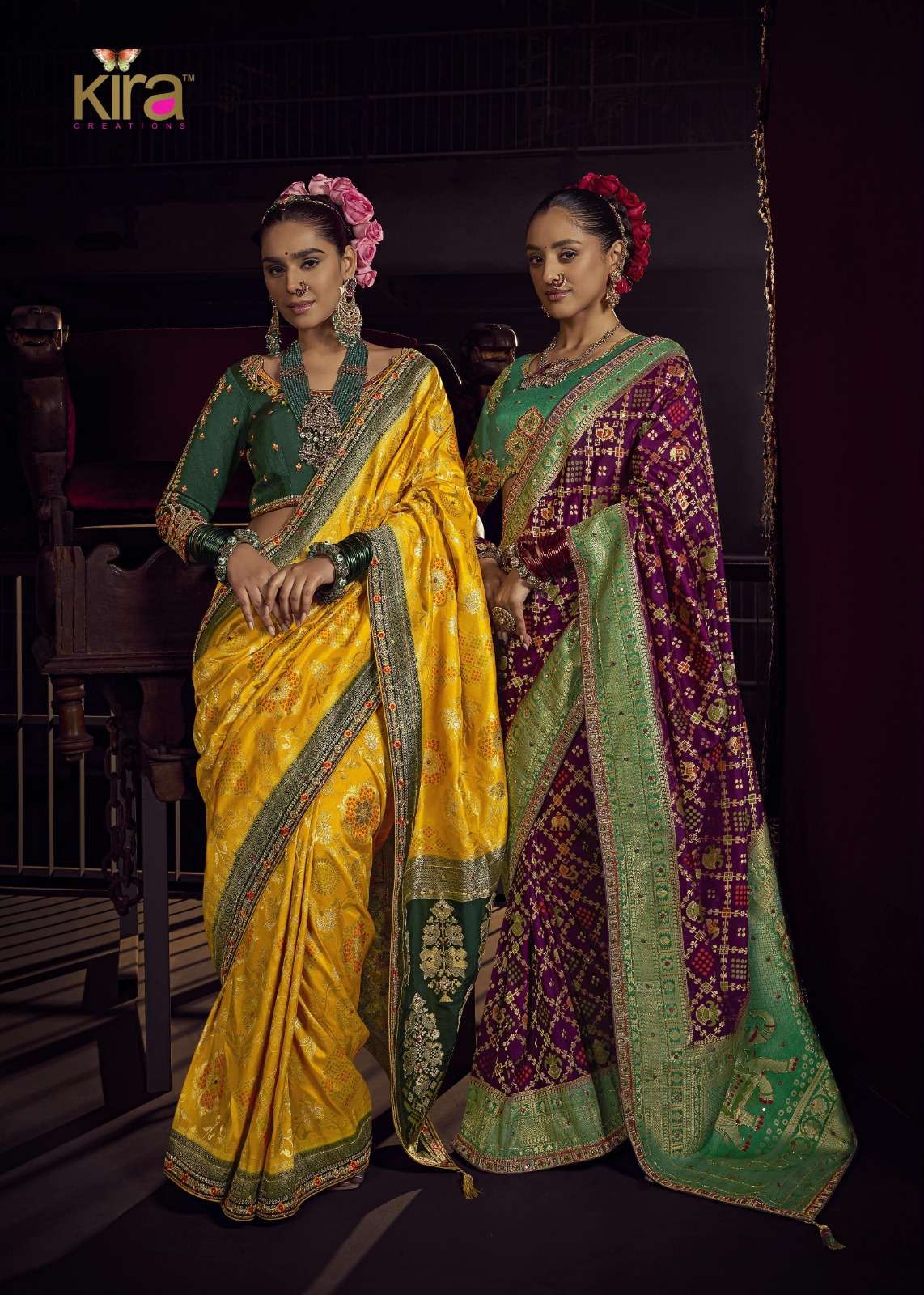 VISCOSE SILK HEAVY BORDER FANCY SAREE