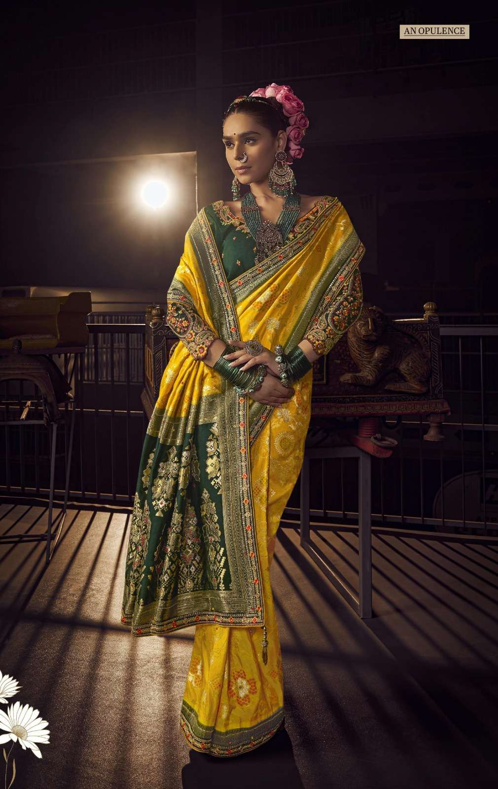 VISCOSE SILK HEAVY BORDER FANCY SAREE