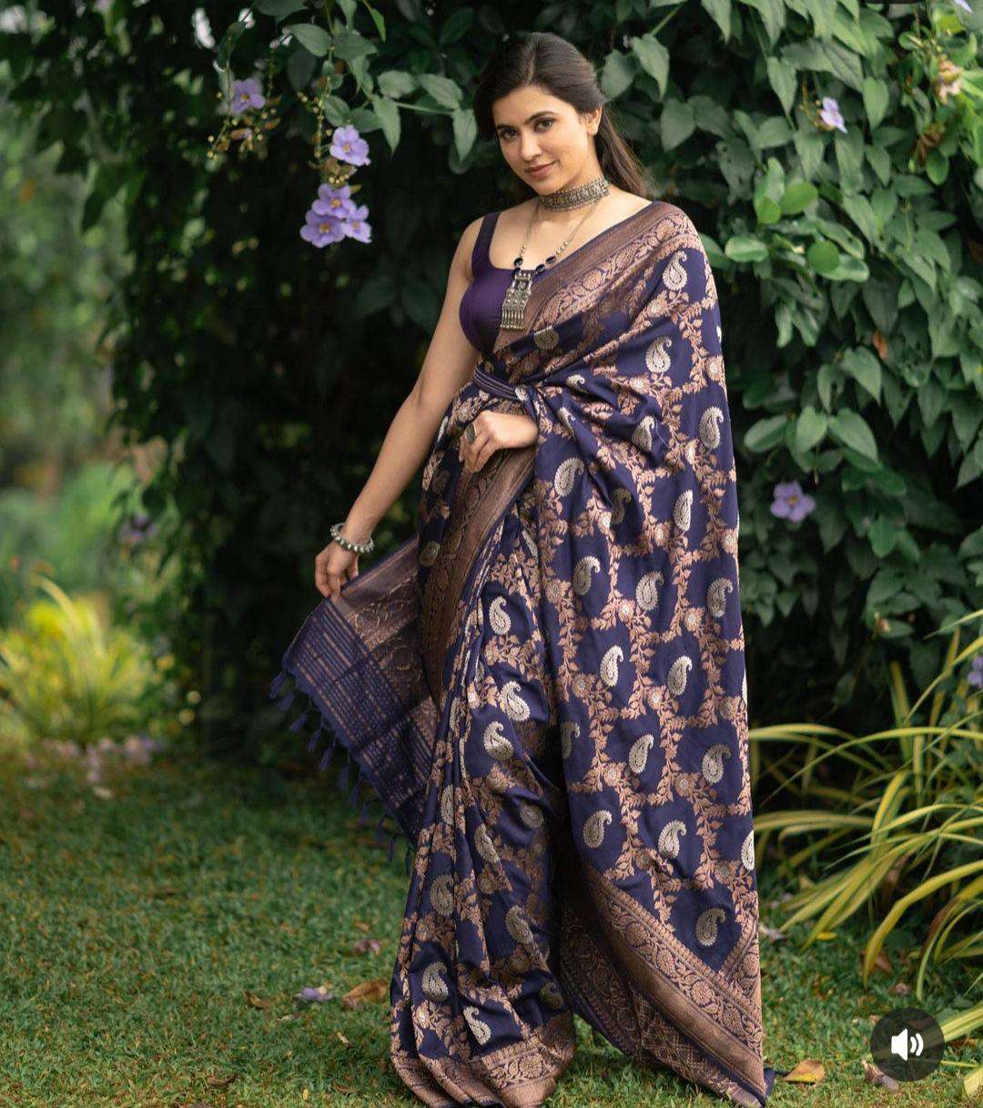 JACQUARD WORK FESTIVAL & WEDDING SILK SAREES