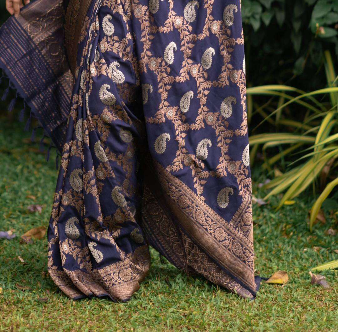 JACQUARD WORK FESTIVAL & WEDDING SILK SAREES