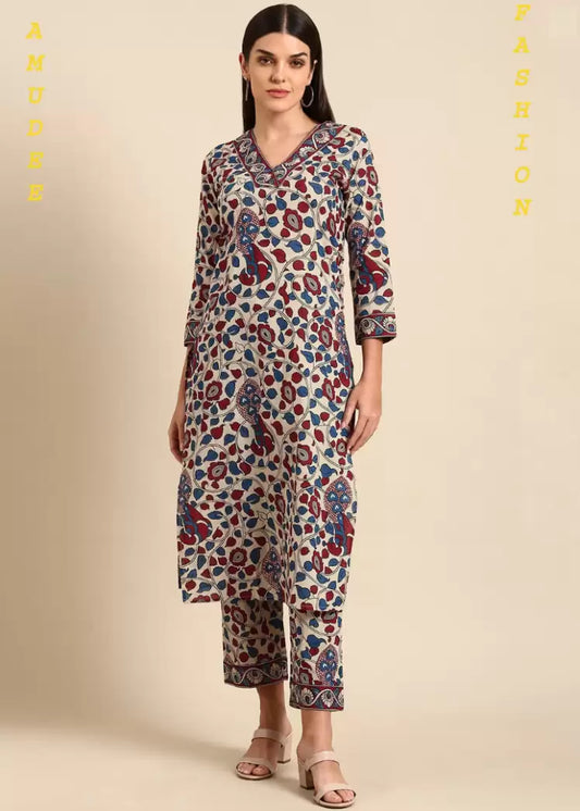 Amudee Fashion Women Kurta Palazzo Set – Effortless Elegance