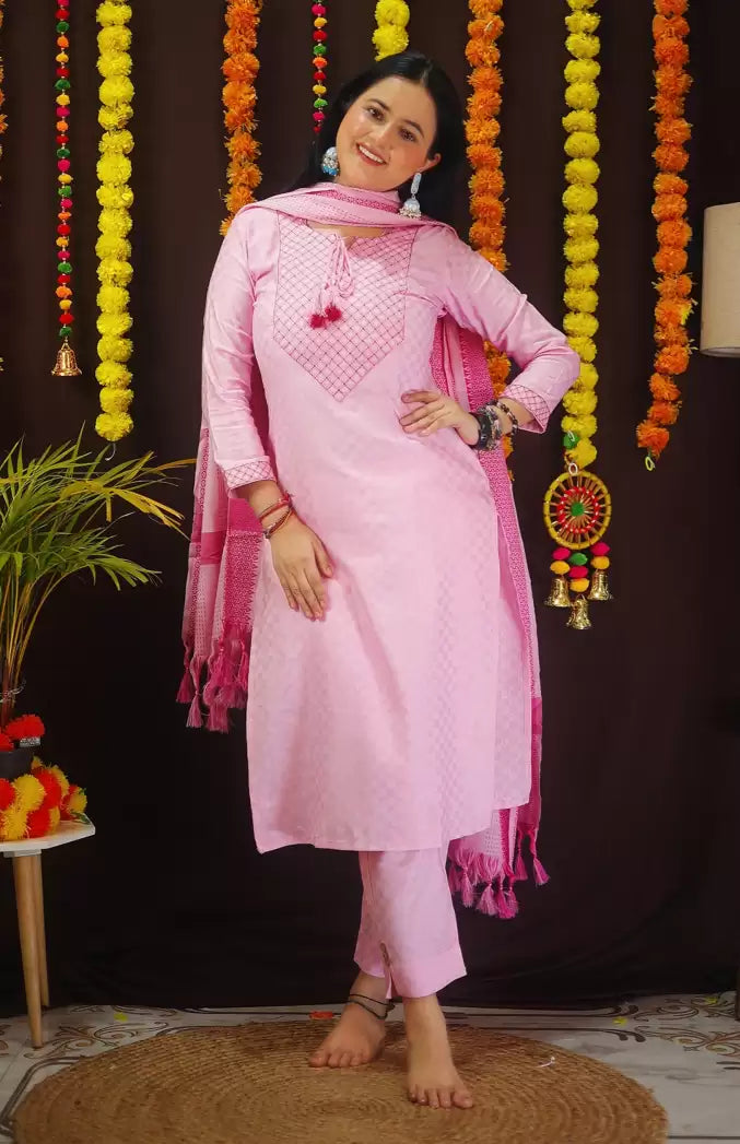 Women's Woolen Kurta & Pant Set